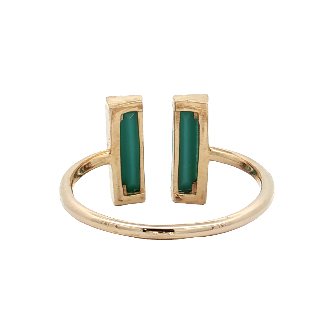 Yellow Gold Turquoise & Diamond Ring