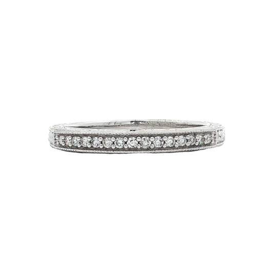 White Gold Diamond Wedding Band
