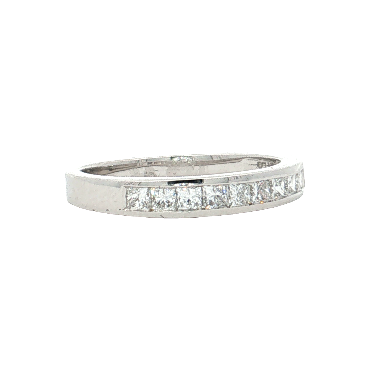 White Gold Lab-Diamond Band