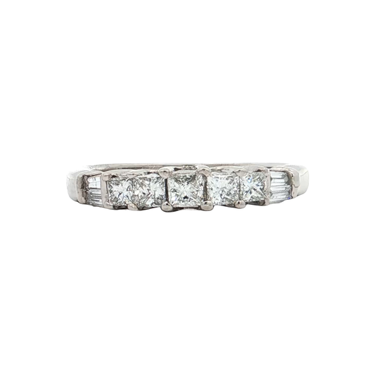 White Gold Diamond Wedding Band
