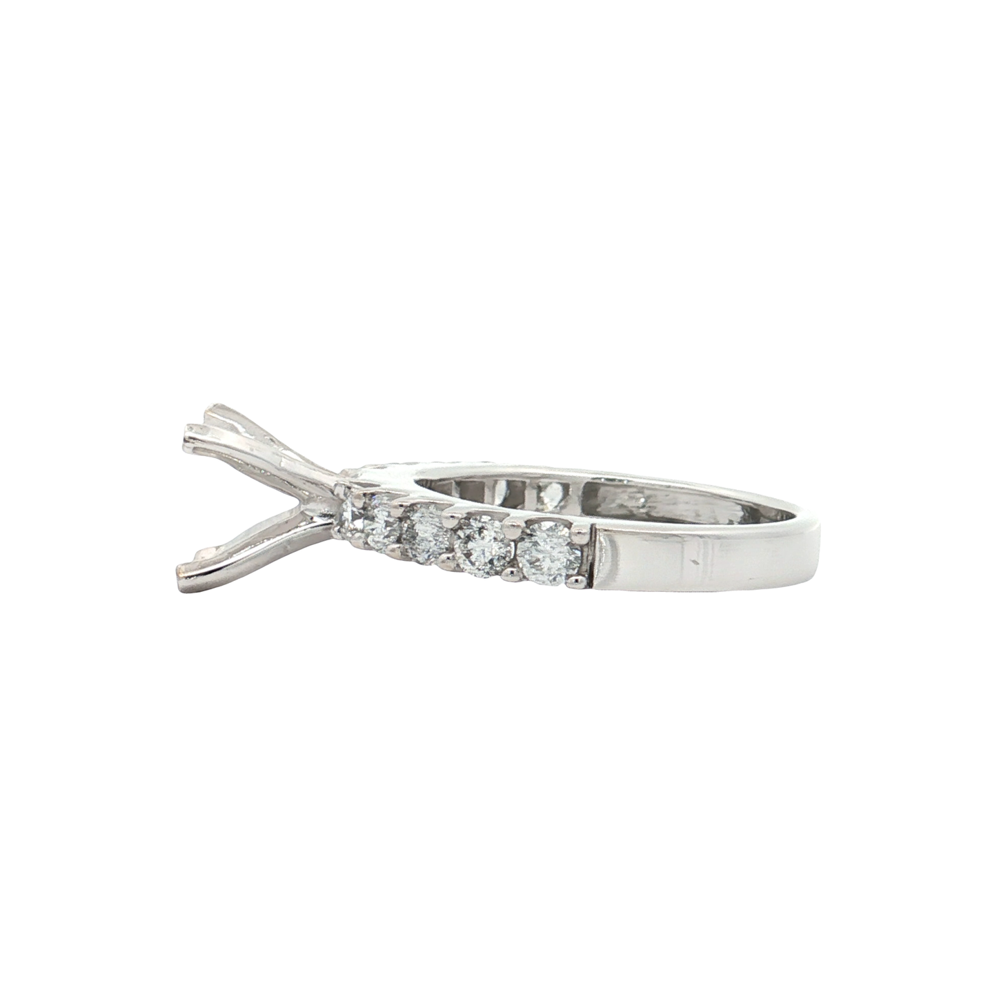 White Gold Diamond Bridal Setting