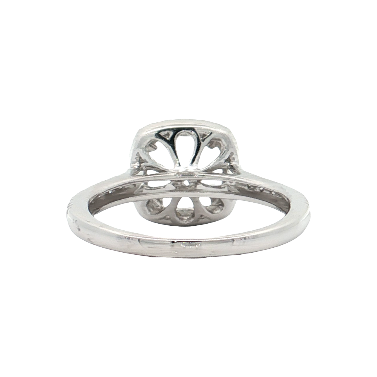 White Gold Diamond Bridal Setting