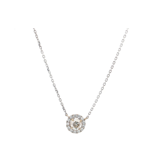 White Gold Diamond Pendant