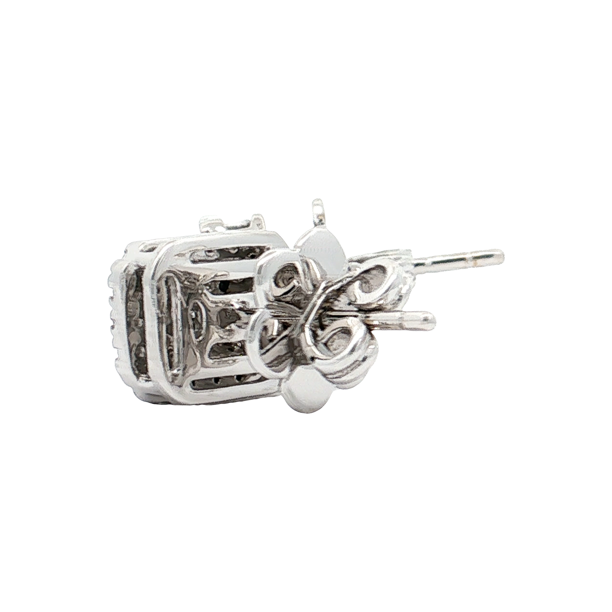 White Gold Diamond Studs