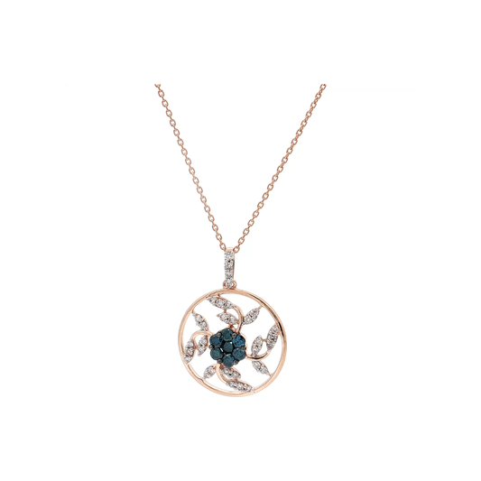 Rose Gold Diamond Pendant