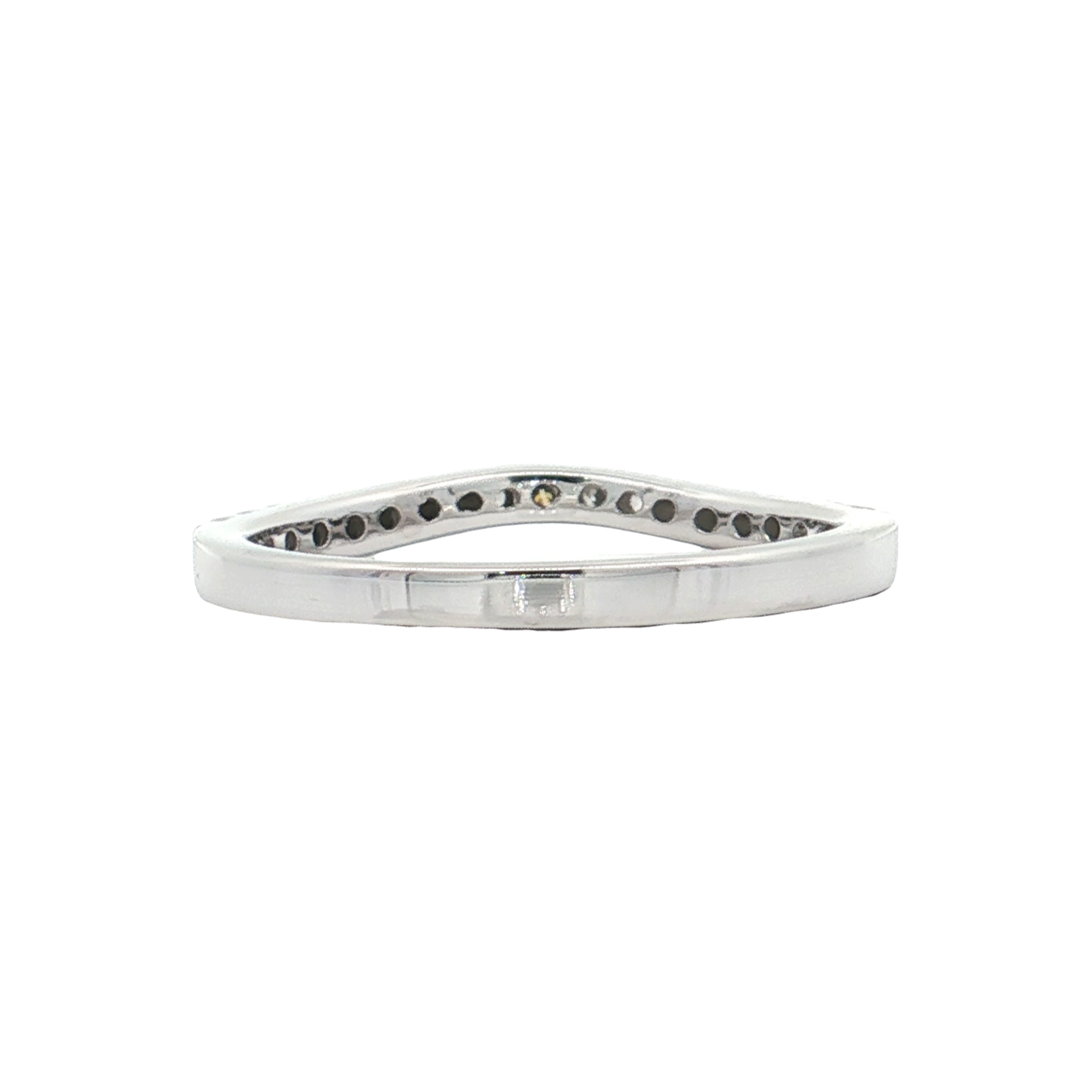White Gold Diamond Wedding Band