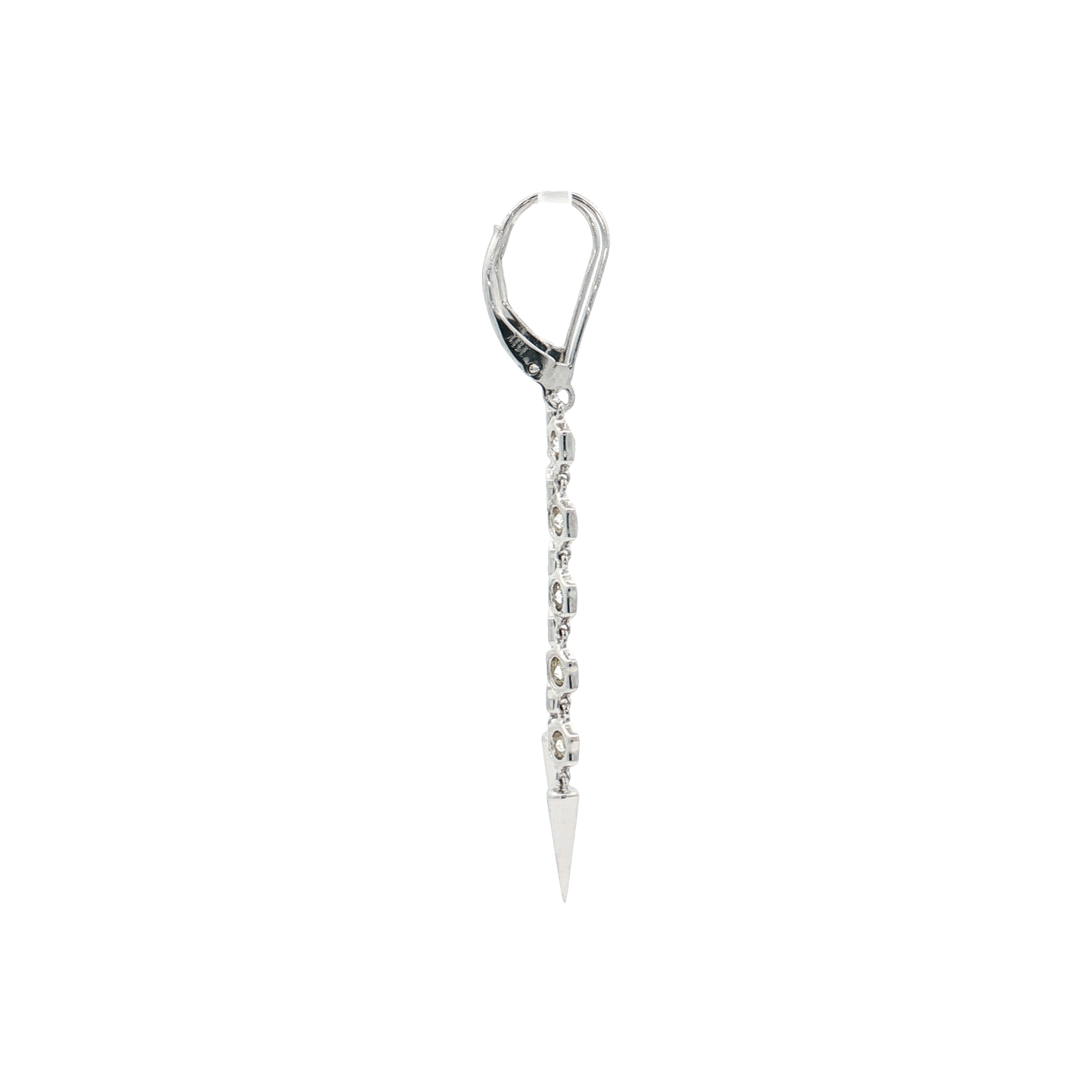 White Gold Diamond Earrings