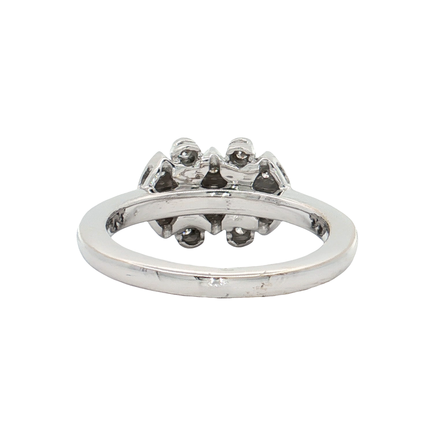 White Gold Diamond Fashion Ring
