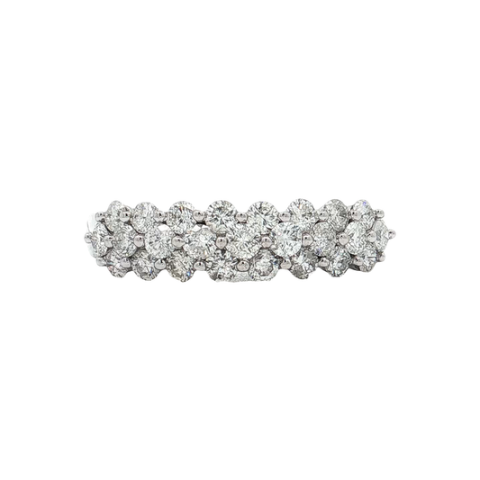 White Gold Diamond Fashion Ring