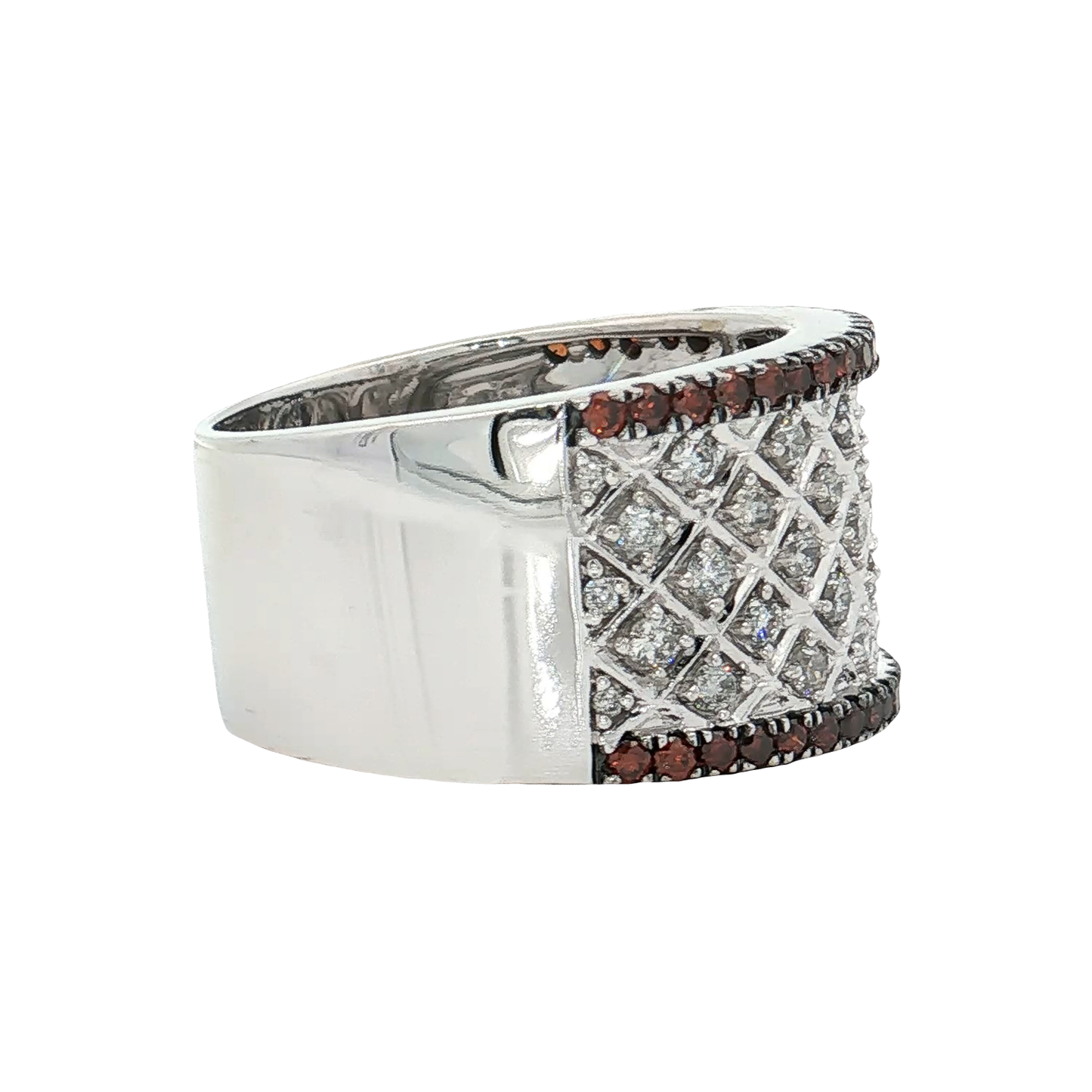 White Gold Diamond Fashion Ring
