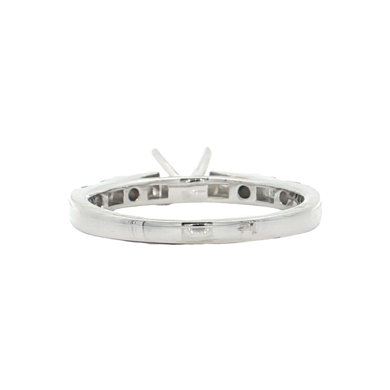 White Gold Diamond Bridal Setting