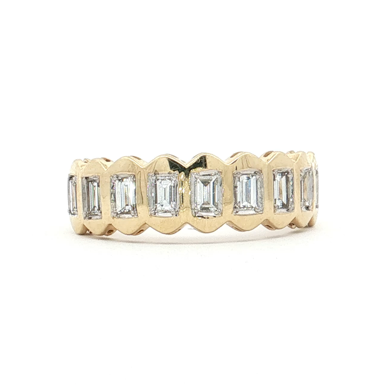 Yellow Gold Diamond Wedding Band