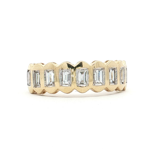 Yellow Gold Diamond Wedding Band