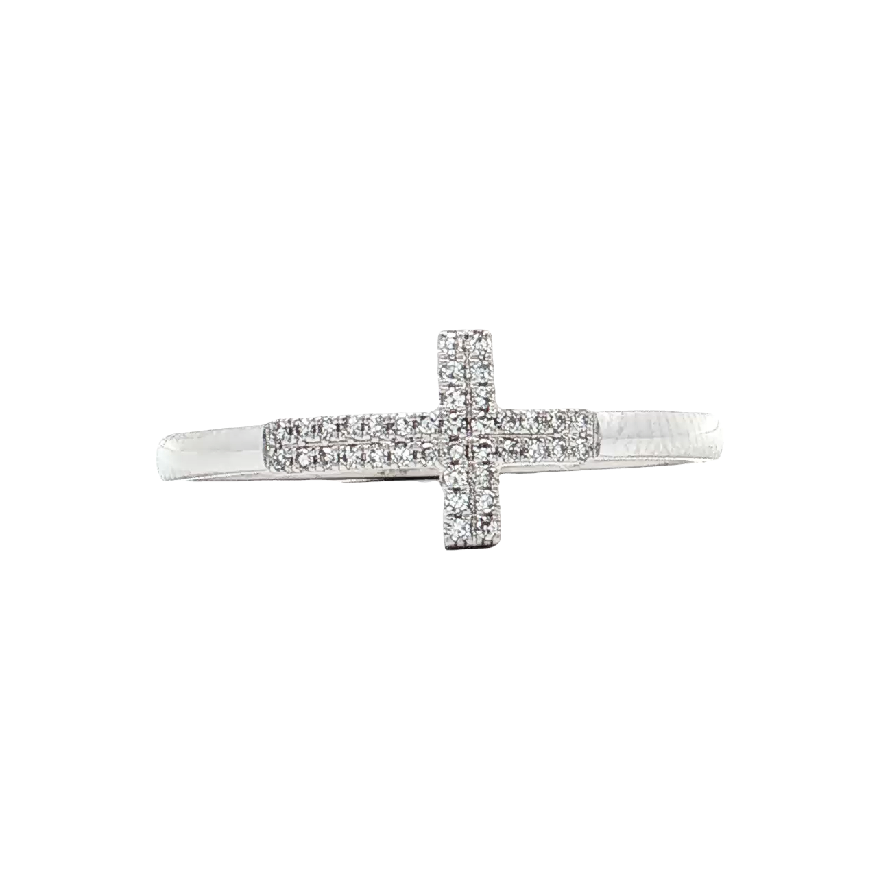 White Gold Diamond Fashion Ring