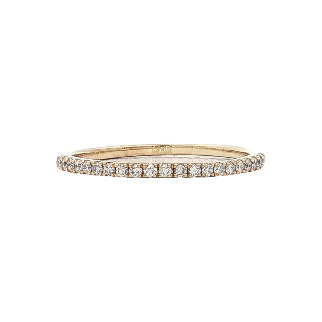 Yellow Gold Diamond Wedding Band
