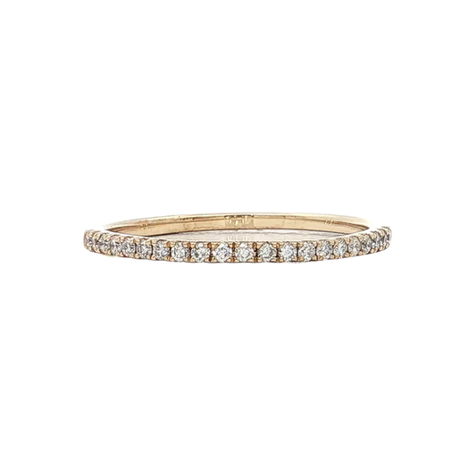 Yellow Gold Diamond Wedding Band