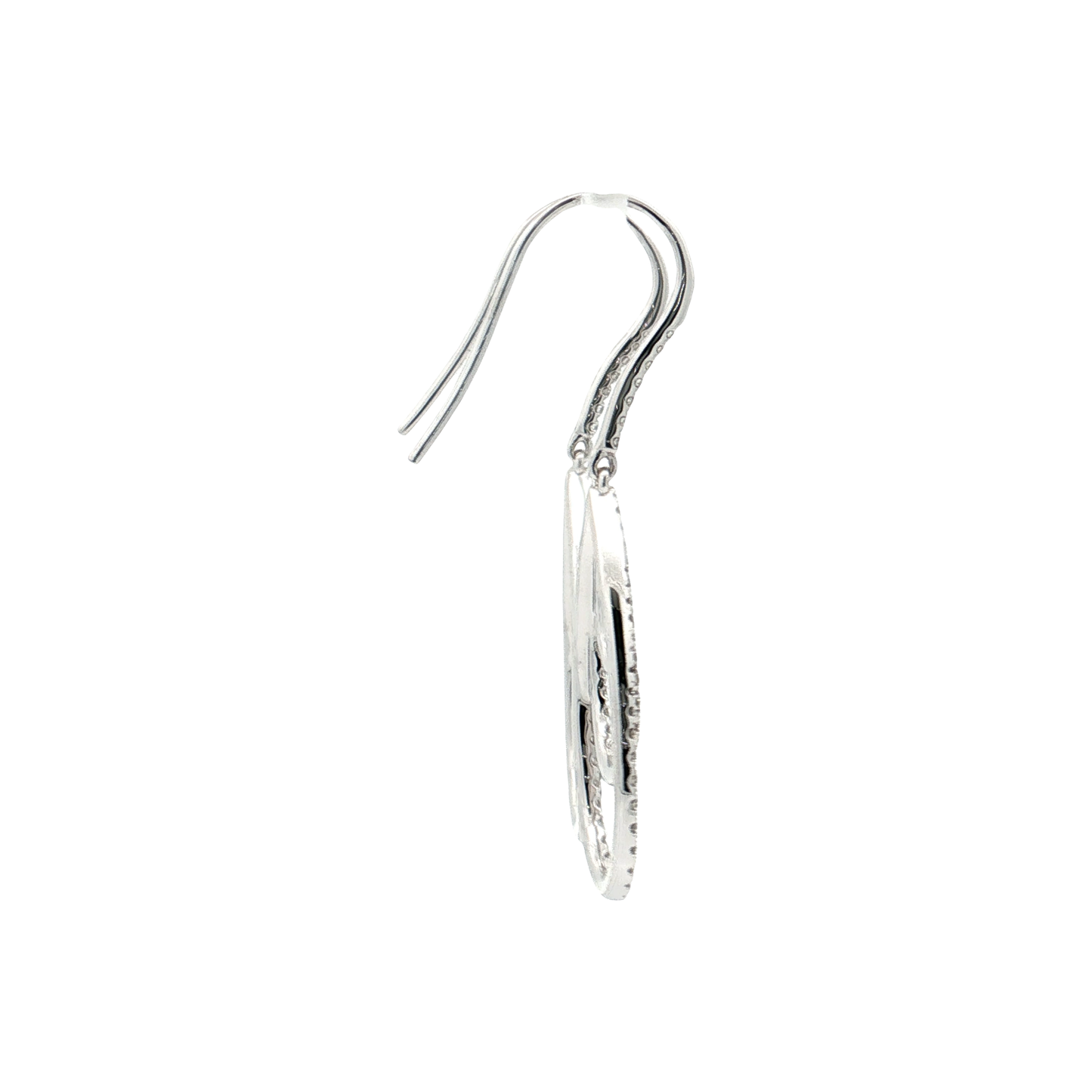 White Gold Diamond Earrings