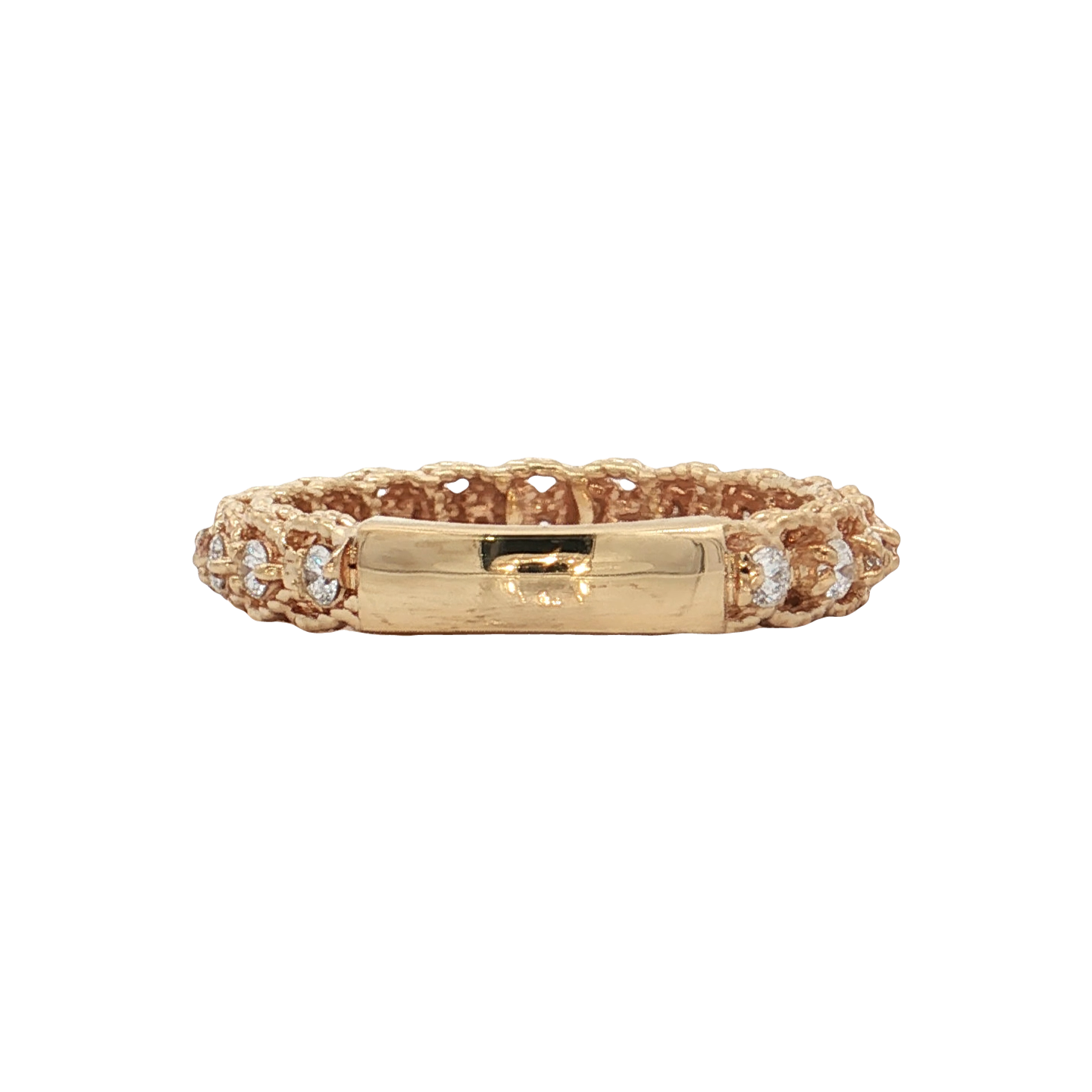 Yellow Gold Diamond Wedding Band