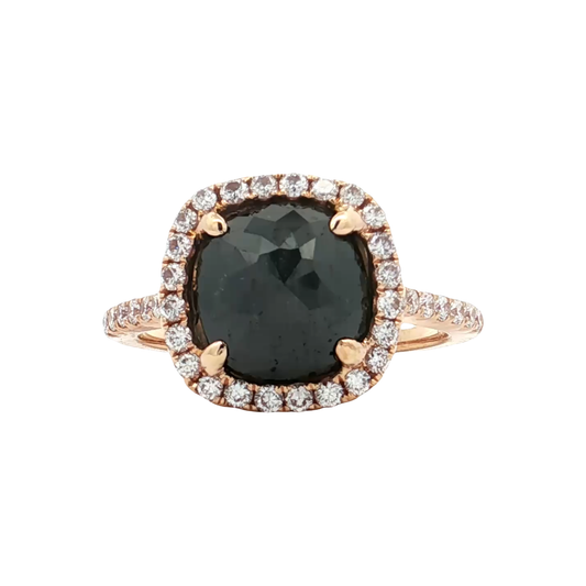 Rose Gold Diamond Bridal Ring