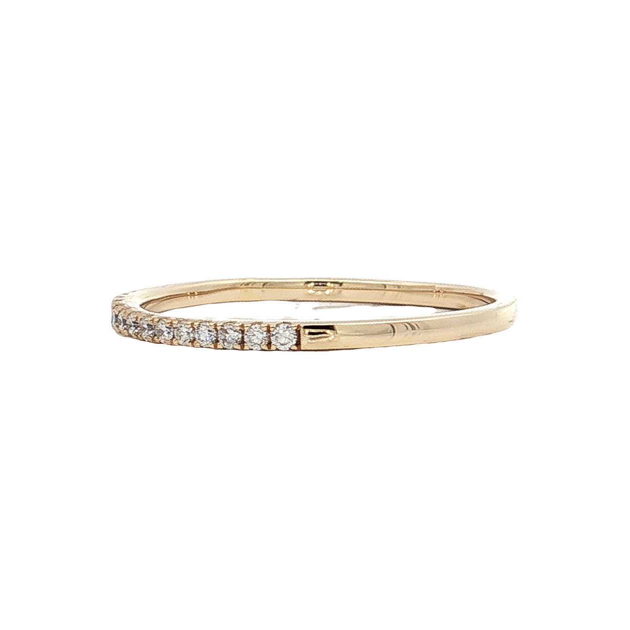 Yellow Gold Diamond Wedding Band