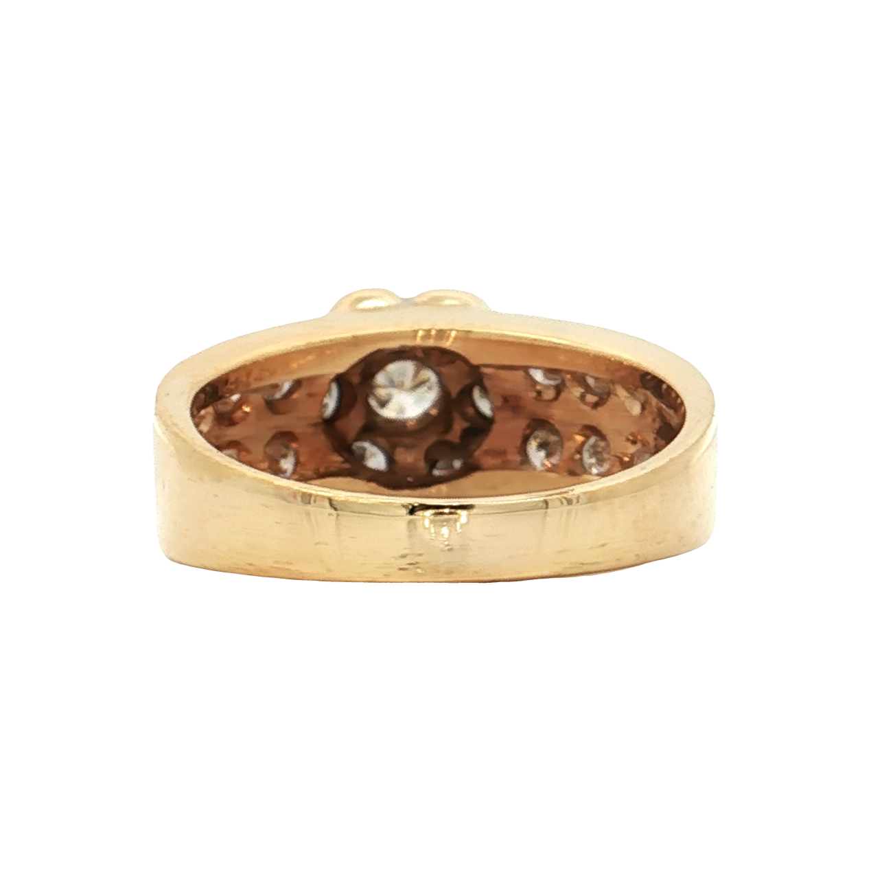 Yellow Gold Diamond Fashion Ring