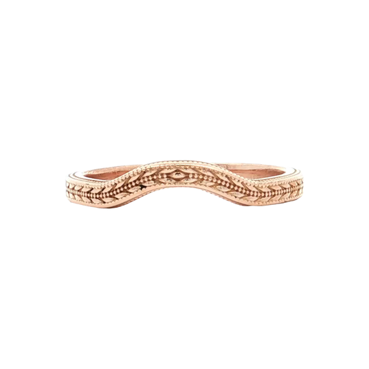 Rose Gold Wedding Band