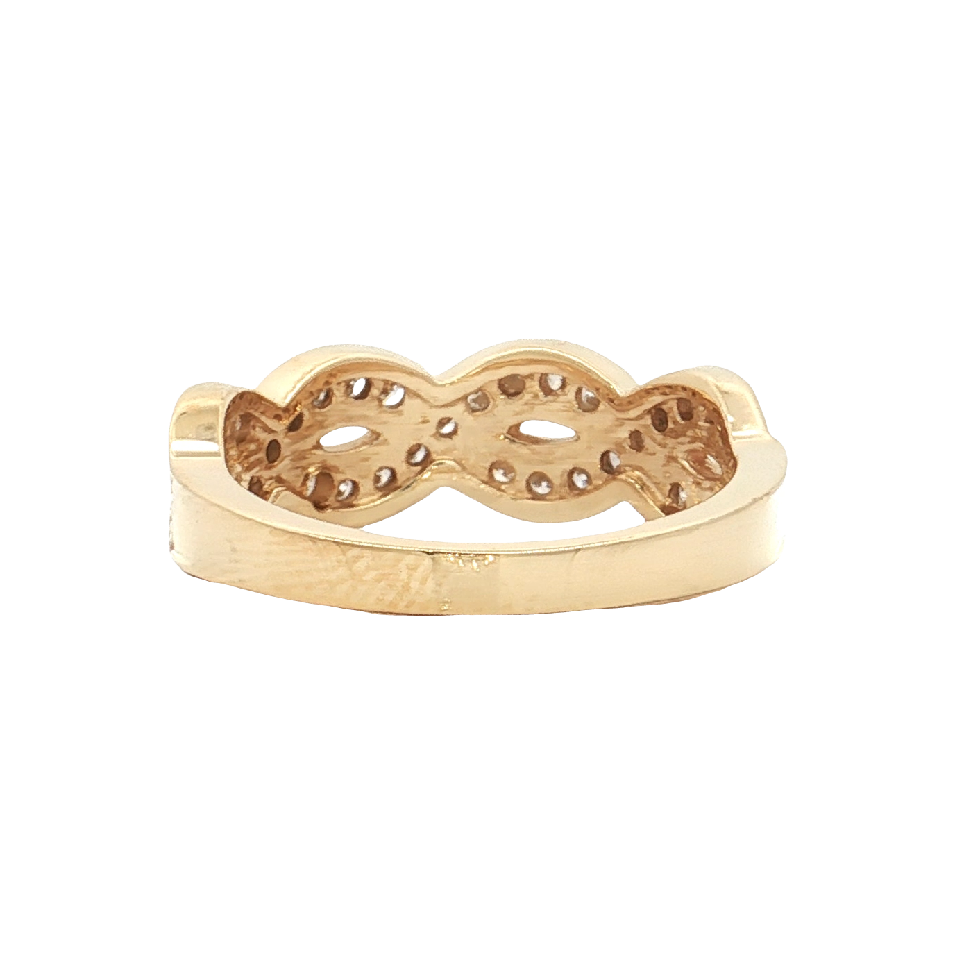 Yellow Gold Diamond Fashion Ring