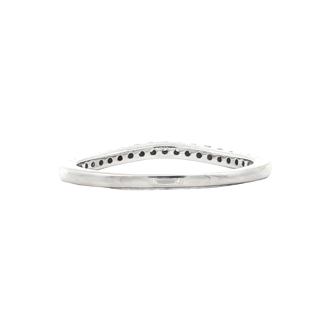 White Gold Diamond Wedding Band