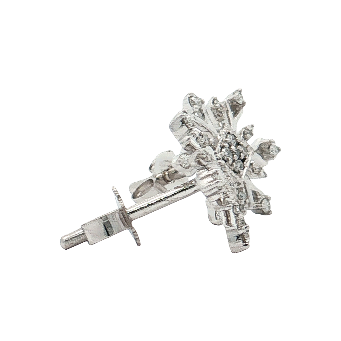 White Gold Diamond Studs