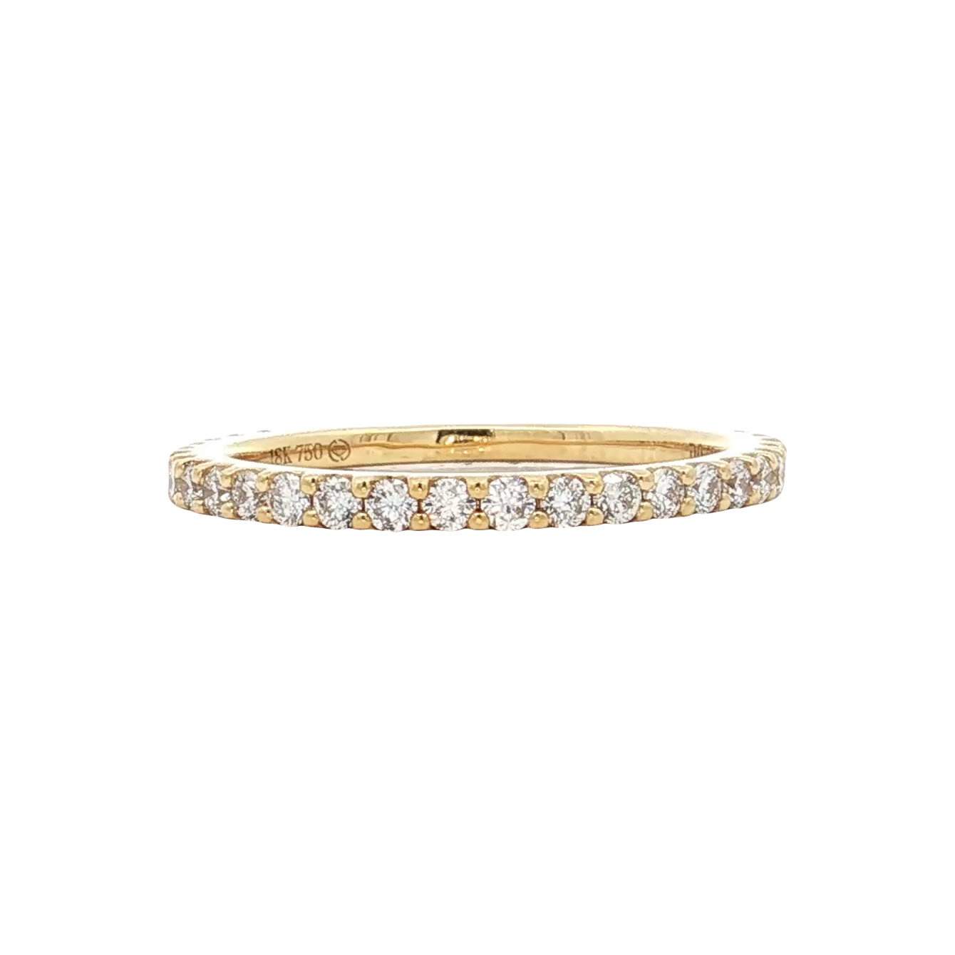 Yellow Gold Diamond Wedding Band
