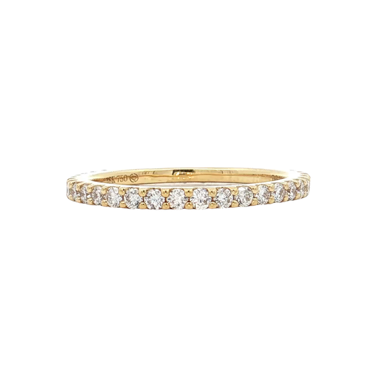 Yellow Gold Diamond Wedding Band