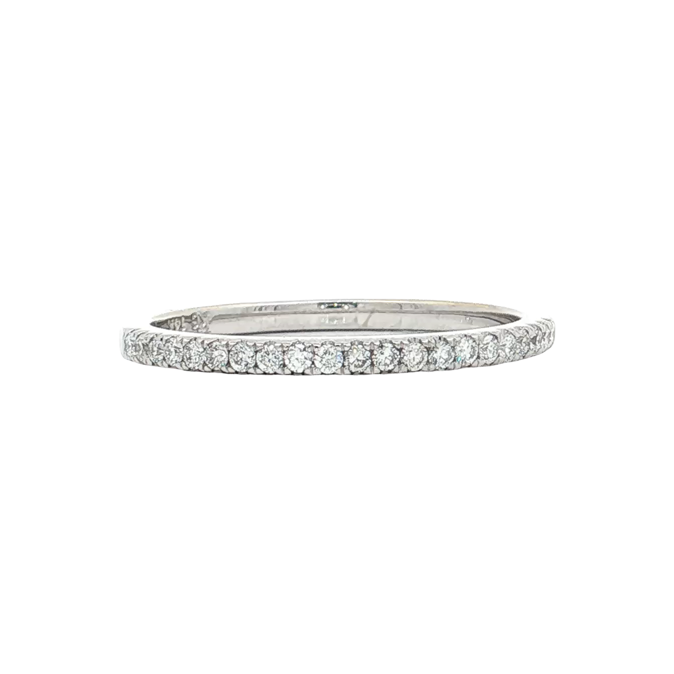 White Gold Diamond Wedding Band