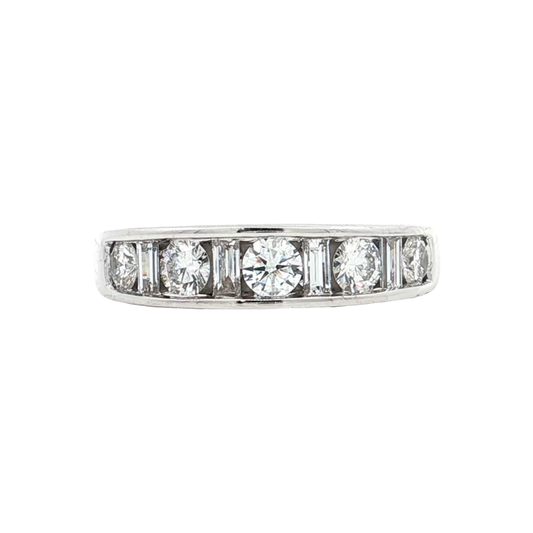 White Gold Diamond Wedding Band