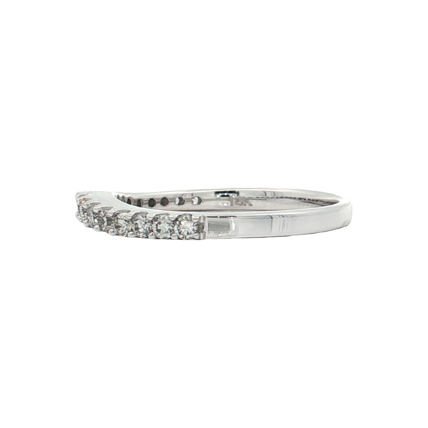 White Gold Diamond Wedding Band