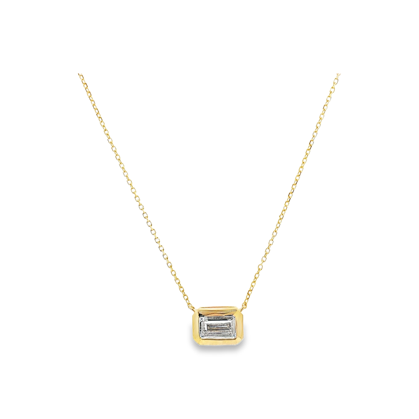 Yellow Gold Diamond Pendant