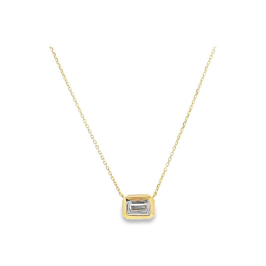 Yellow Gold Diamond Pendant