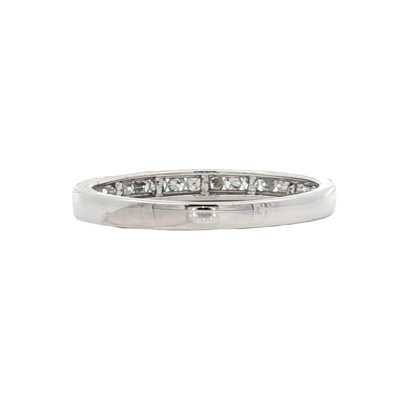 White Gold Diamond Wedding Band