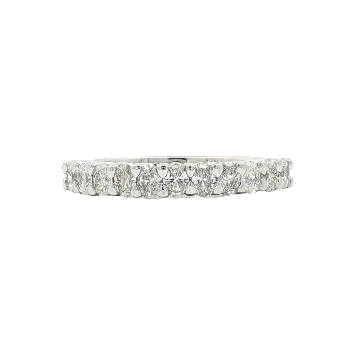 White Gold Diamond Wedding Band