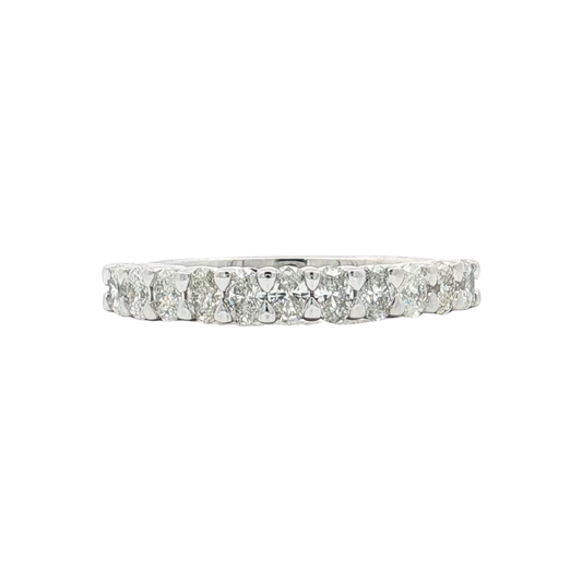 White Gold Diamond Wedding Band