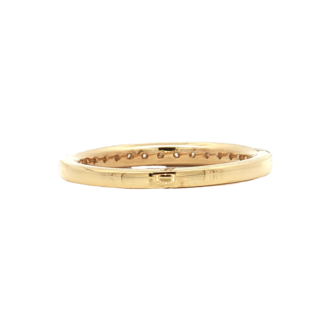 Yellow Gold Diamond Wedding Band