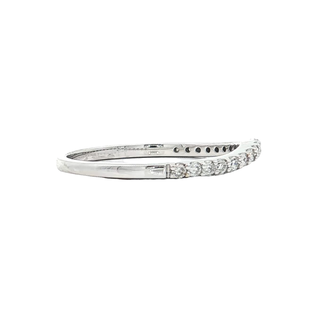 White Gold Diamond Wedding Band