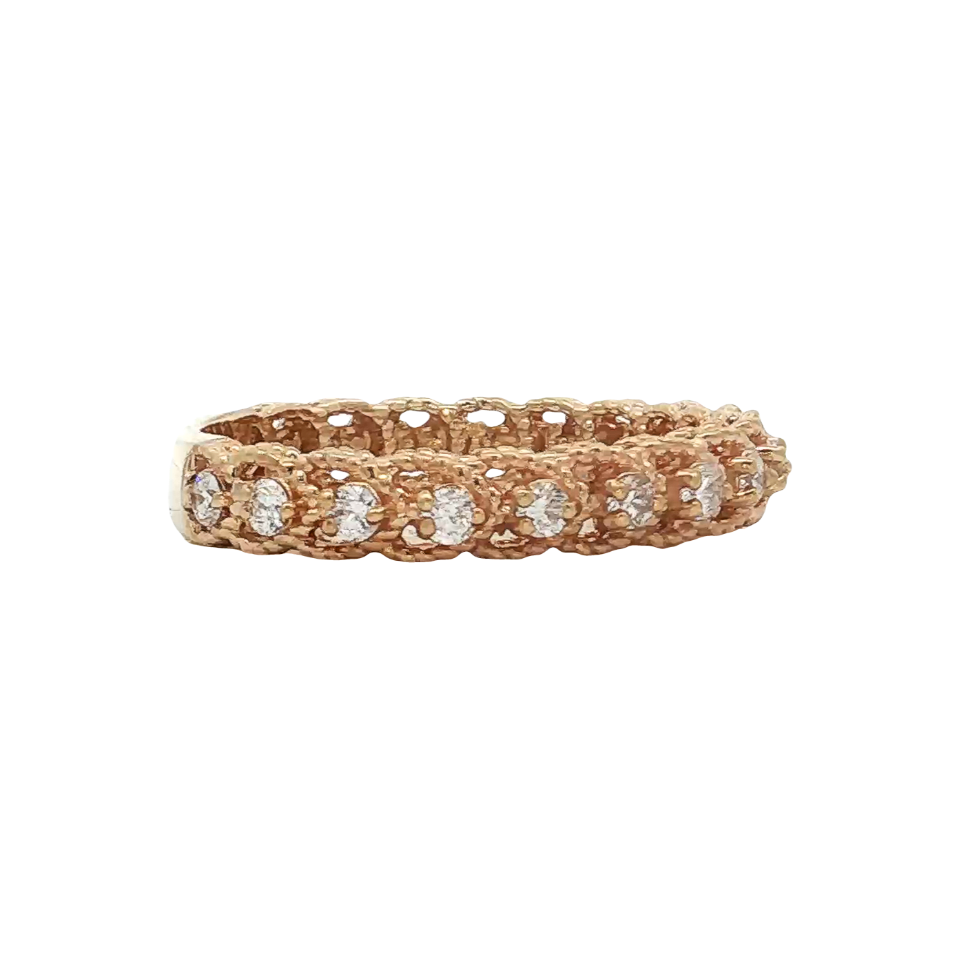 Yellow Gold Diamond Wedding Band