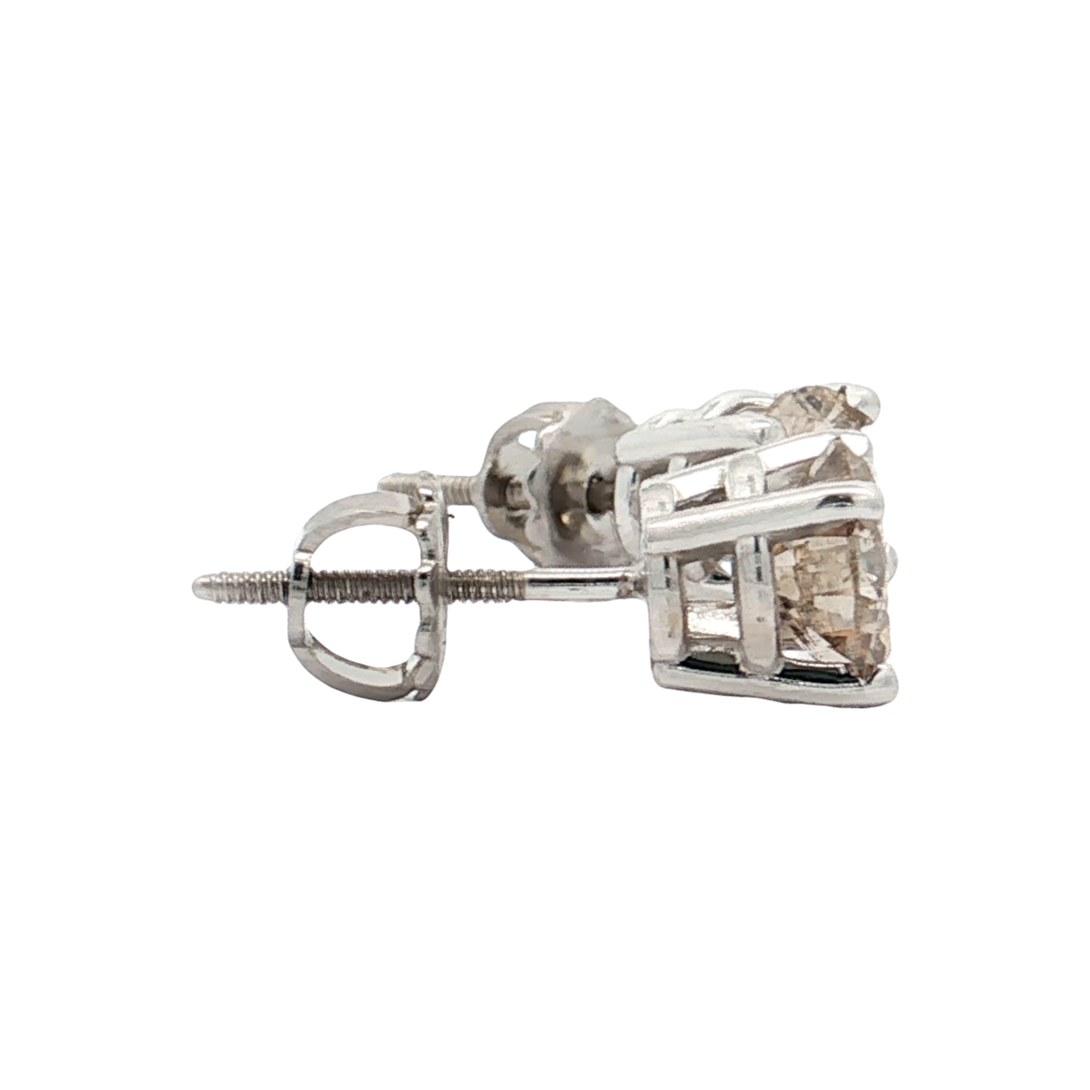 White Gold Diamond Studs