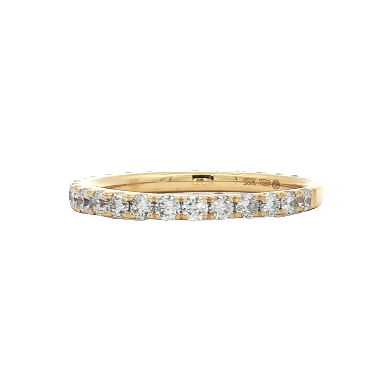 Yellow Gold Diamond Wedding Band