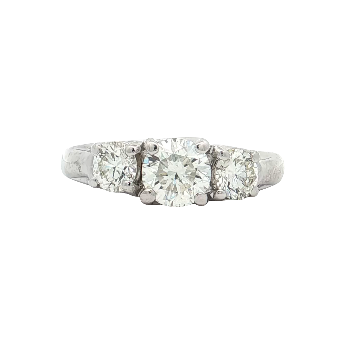 White Gold Diamond Bridal Ring