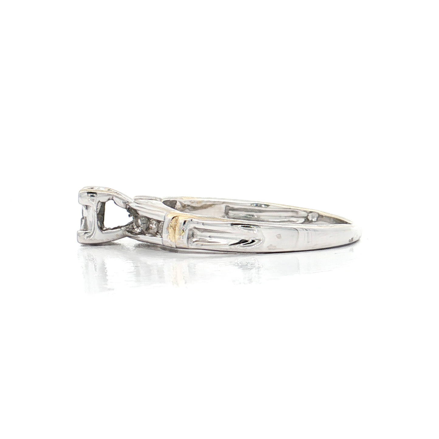 White Gold Diamond Bridal Ring
