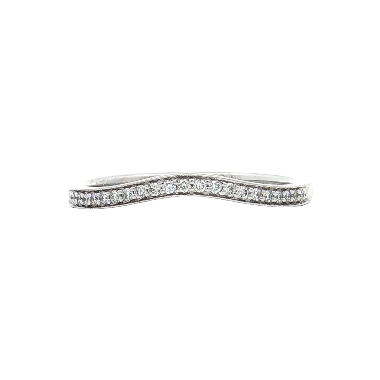 White Gold Diamond Wedding Band