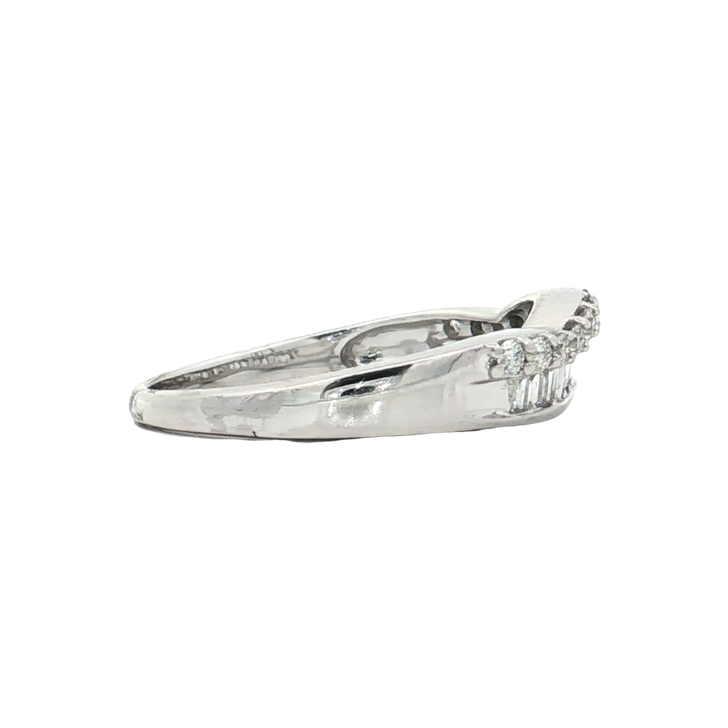 White Gold Diamond Wedding Band