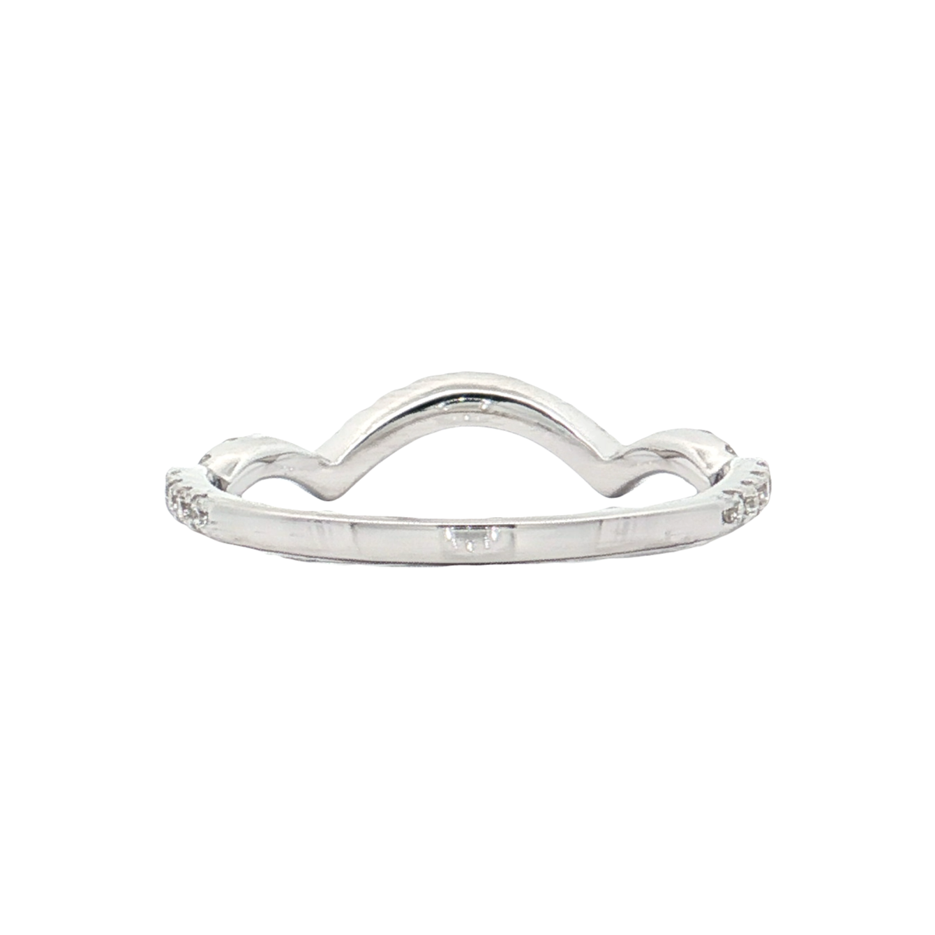 White Gold Diamond Wedding Band