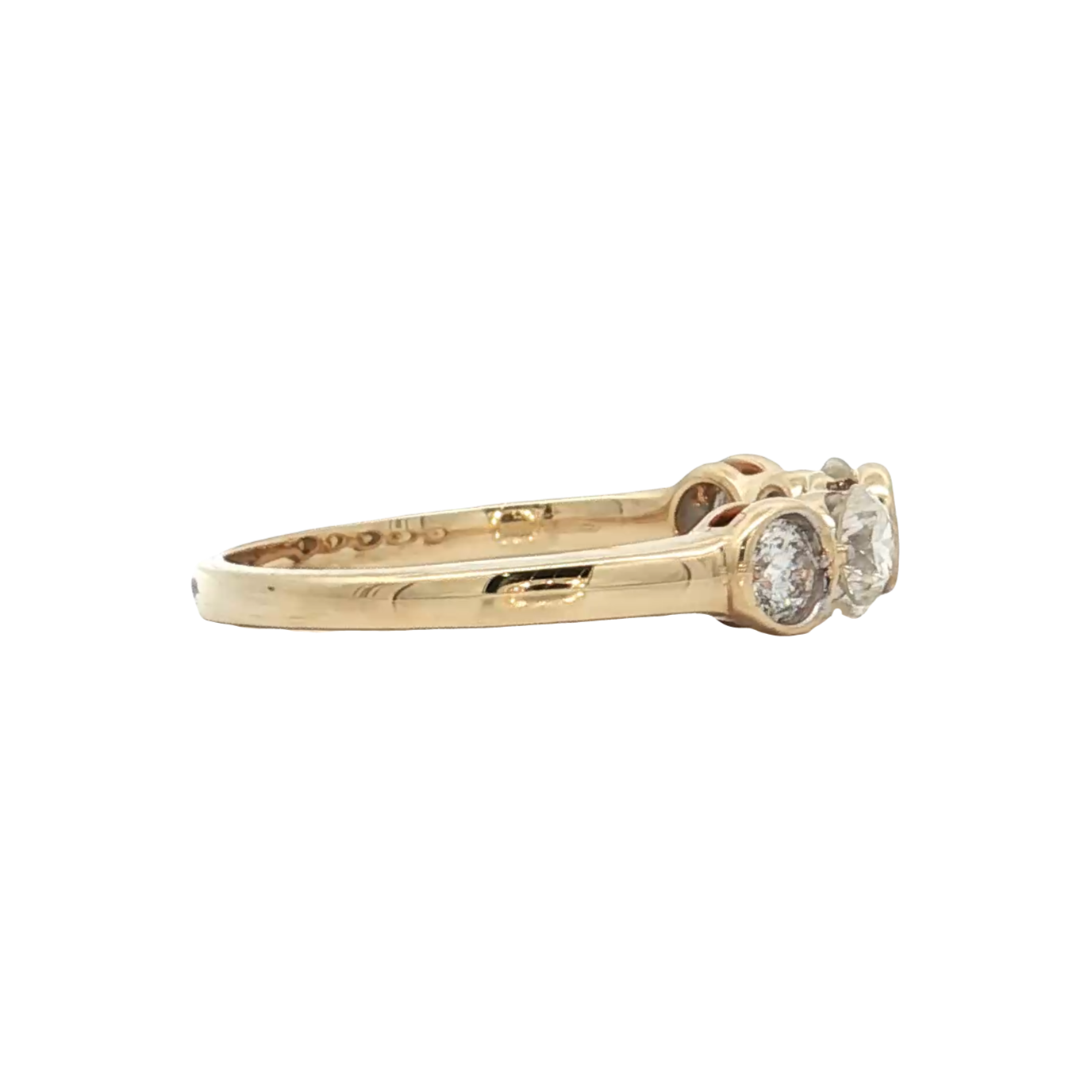 Yellow Gold Diamond Wedding Band